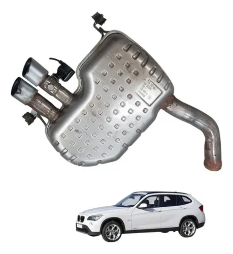 Escapamento Silencioso Bmw X1 S Drive 2.0 N20 Flex 2014 2015