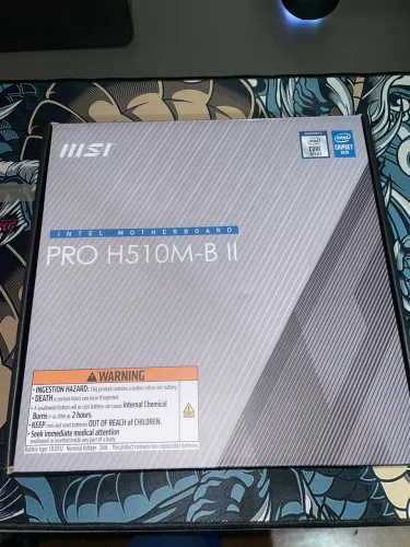 Placa mãe MSI PRO H510M-B II Nova Lacrada