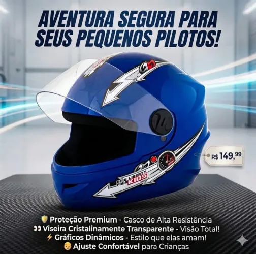 Capacete para Criança New Liberty