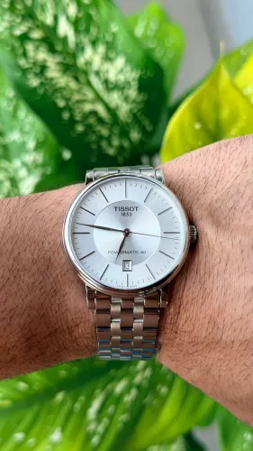 TISSOT CARSON AUTOMÁTICO SILVER DIAL