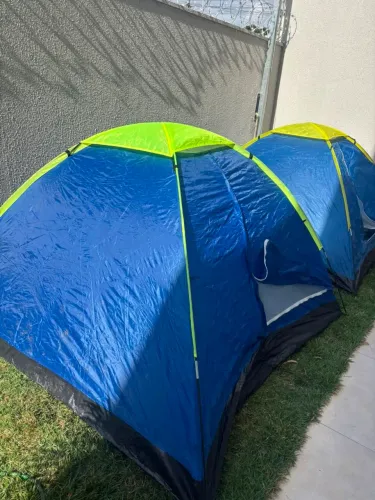 Barracas de acampamento 