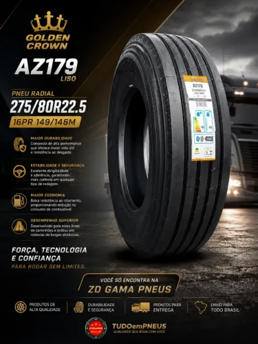 PNEU DE CAMINHÃO 275/80R22.5 LISO -PRONTA ENTREGA TODO ES -MELHOR PREÇO DO MERCADO