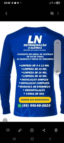 Limpeza de central de ar 