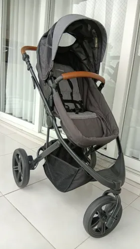 Carrinho de Bebê com Moisés Kiddo Trek 3 Rodas (Com mini colchão)