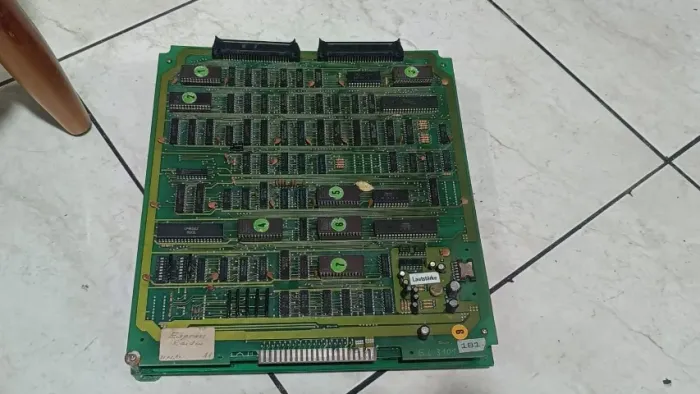 placa fliperama no estado express raider