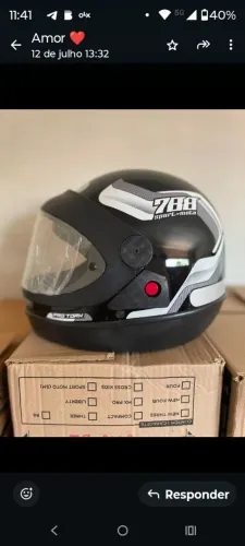 Capacete pro Tork 788 tamanho 60 preto