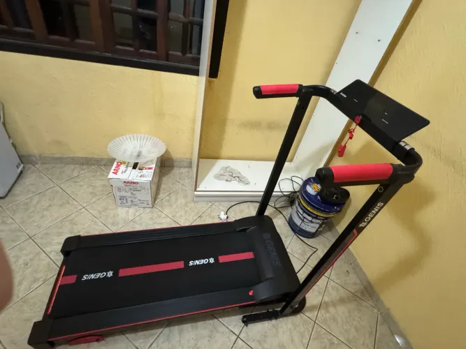 Esteira Ergométrica Dobrável GT 500 Genis Polishop