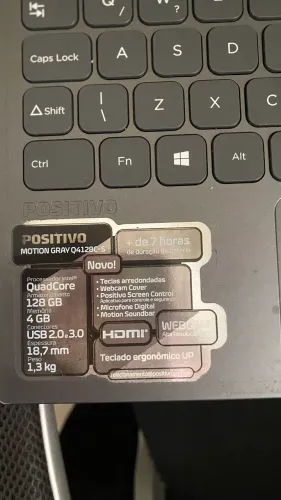 Notebook a venda R$560,00
