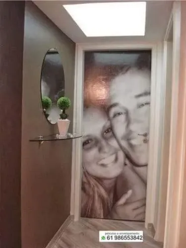 pelicula para porta personalizada