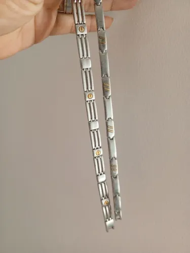 Pulseiras em aço masculina