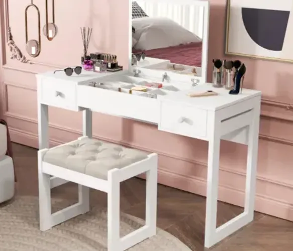 PENTEADEIRA COM BANQUINHO - PRONTA ENTREGA