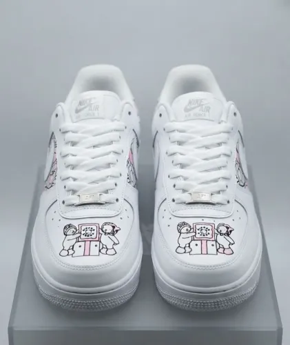 Tênis Nike Air Force 1 Customizado Bobbie Goods Infantil / Juvenil