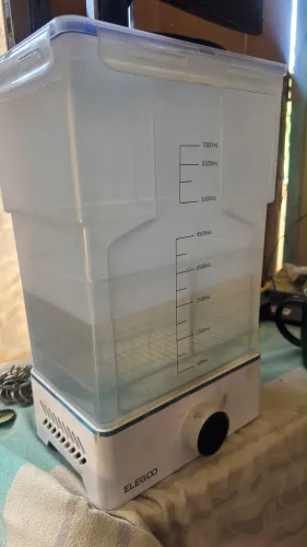 Máquina de cura 3d + estaco de lavagem
