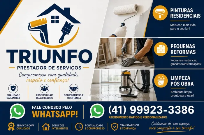 Prestador de serviços e marcenaria 