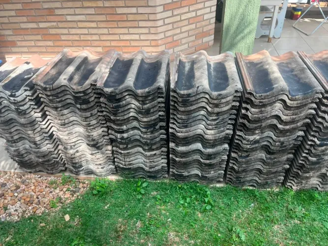 Vendo telha Tégula de concreto