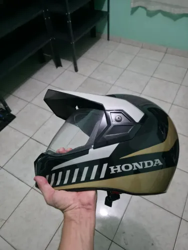 Capacete Honda original pouco usado