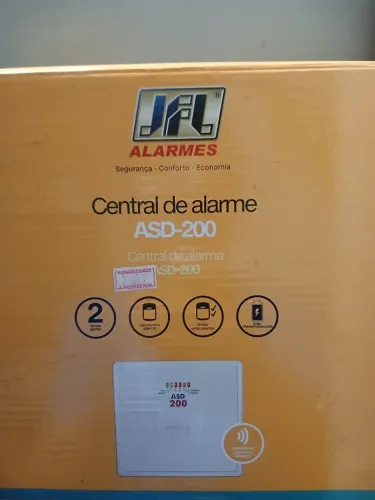 Central De Alarme Asd 200 V2 02 Zonas Jfl Central De Alarme Asd 200 V2 02 Zonas Jfl Novo  