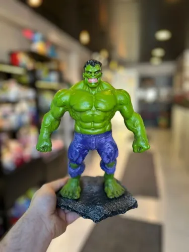 Estatua de Resina Hulk 25cm