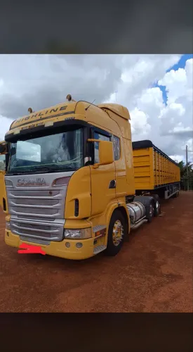 Scania R420 Highline + Carreta Boiadeiro Galego Sr