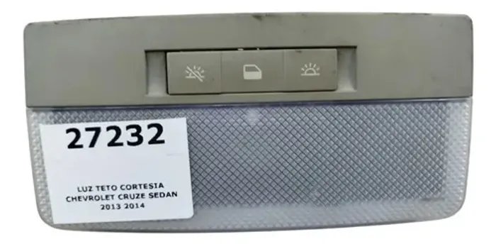 Luz Teto Cortesia Cruze Tracker 2013 2014 2015 2016 2017