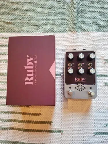 Pedal Ruby Universal Audio Uad Uafx - Preamp Vox Ac30