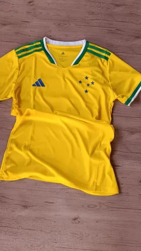 Camisa Cruzeiro Feminina - Limpa Estoque