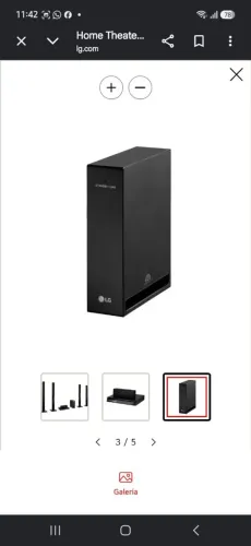 Home theater LG wireless