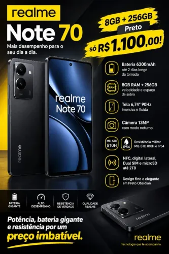 REALME NOTE 70 LACRADO!