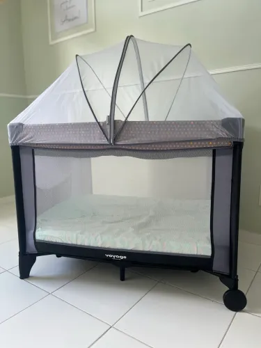 Vendi berço portátil sleep cinza - voyage