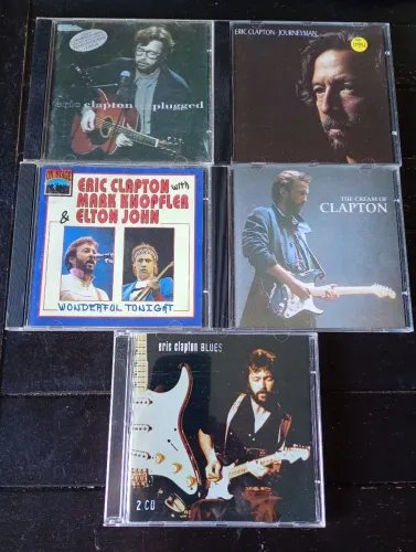 CDs ERIC CLAPTON Nacionais E Importados