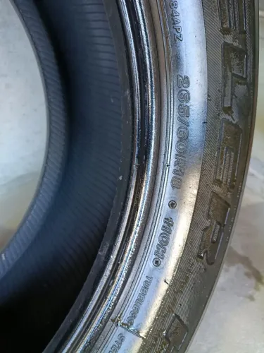 Pneus 265/60 R18 110H Bridgestone Dueler H/T