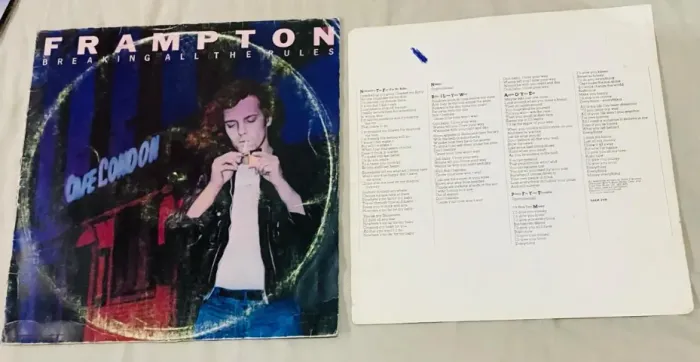 LP Peter Frampton - Breaking All the Rules (Vinil)