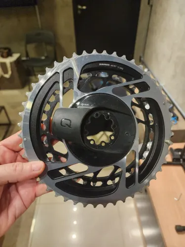 Coroas Sram 48-35 com Potência Quarq Integradas