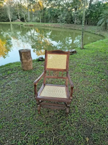 Cadeira de balanço antiguidade 