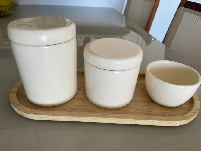 Kit higiene porcelana unissex
