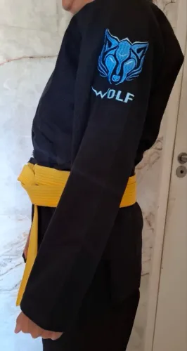 Kimono Wolf Trançado Preto