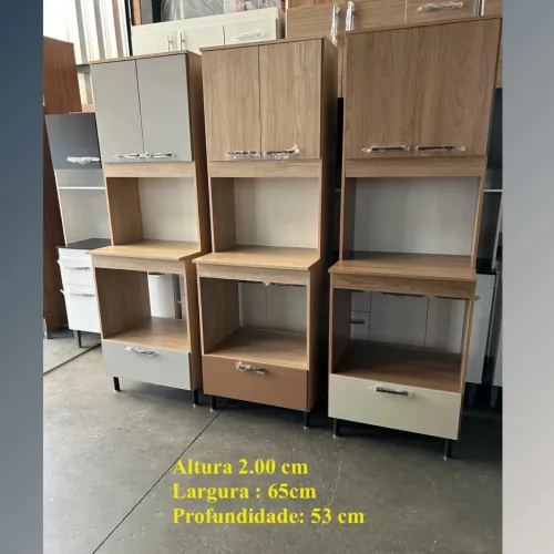 Armário de cozinha - 3 cores disponível
