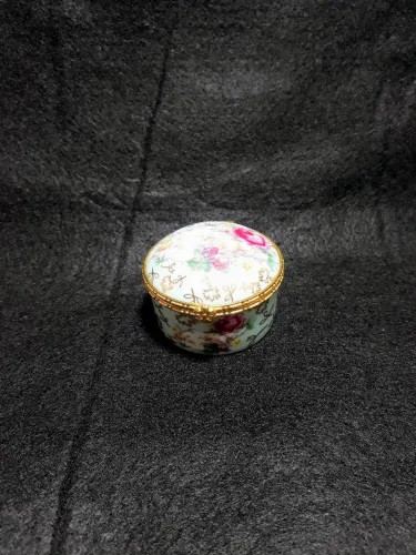Porta jóias de porcelana italiana