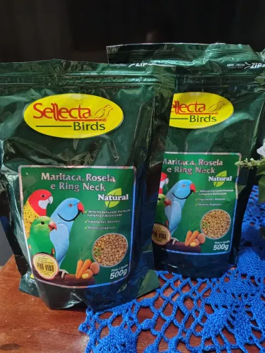 2 Rações extrusadas para aves da sellecta birds