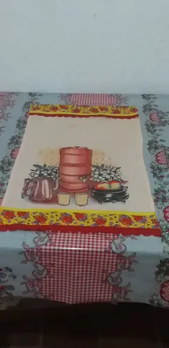 Panos de Prato Decorado com Estampa