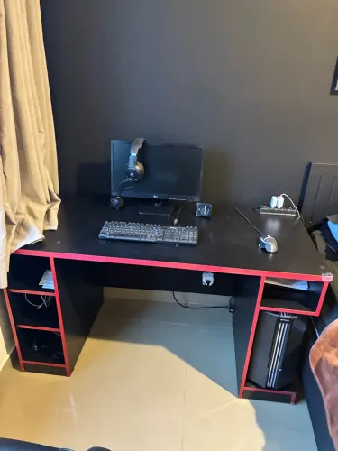 Kit computador gamer, mesa gamer, cadeira gamer