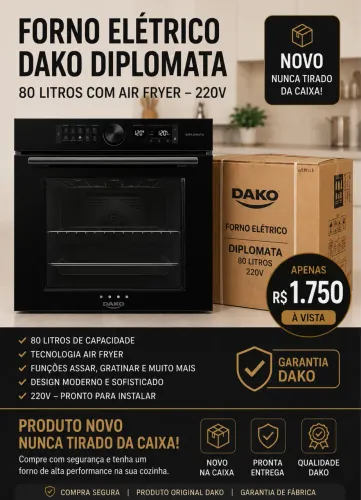 Forno Eletrotécnico Com Airfryer