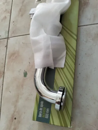 Barra de Apoio Celite Acesso 60cm para Banheiro Cromada (Nova na Caixa)