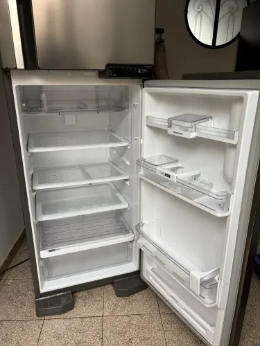 Geladeira INOX brastemp frost free duplex 375L