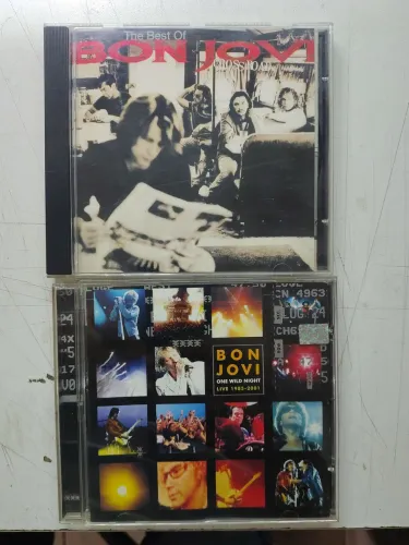 CDs - Bon Jovi - On Wild Night e Cross Road
