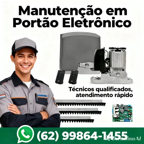 Portão Eletronico assistencia tecnica Goiânia