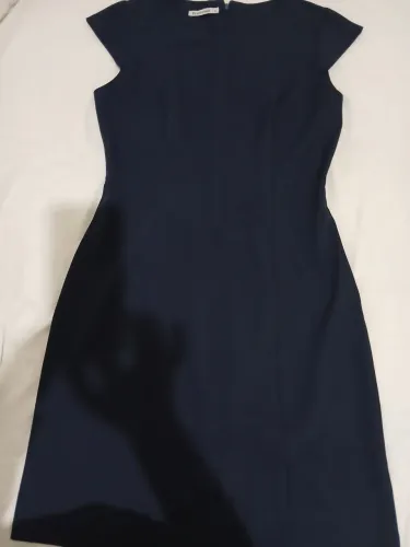 Vestido Marinho de algodão 