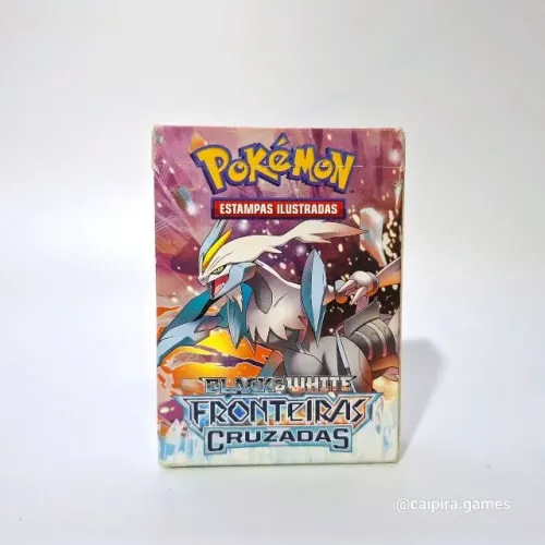 Baralho Pokémon black & white fronteiras cruzadas: fogo gelado - completo