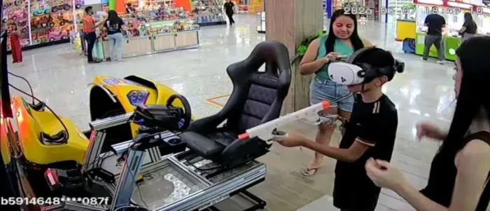 Simulador de tiro em realidade virtual ideal pra renda extra