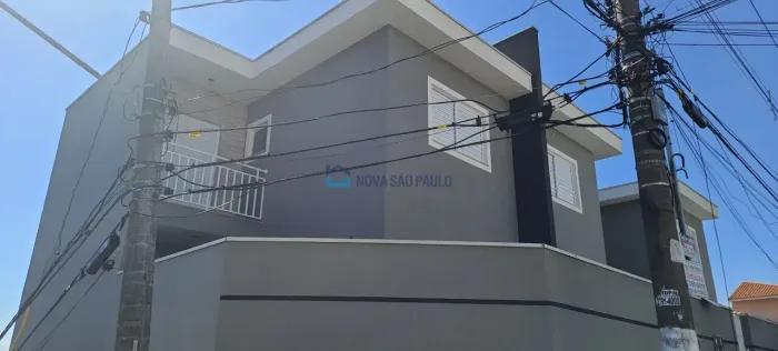 Sobrado Novo em condominio fechado Vila Da Mercês com 2 Suítes